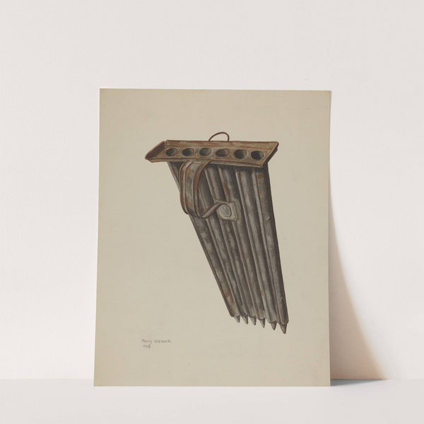 Candle Mold by Henry Waldeck