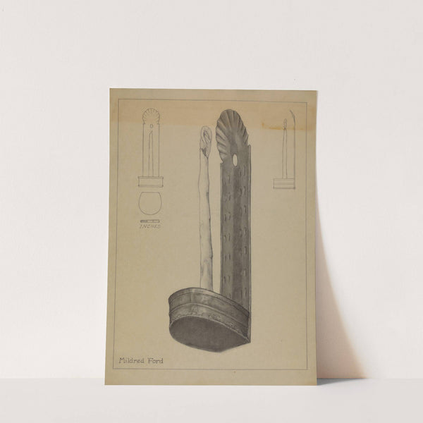 Candle Sconce by Mildred Ford