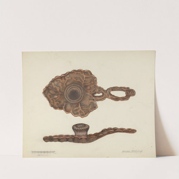 Candle Socket by Florence Stevenson