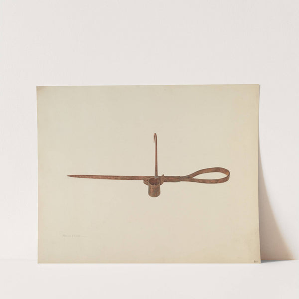 Candle Sticker by Frank M. Keane