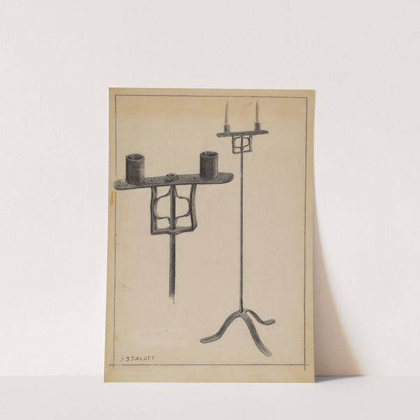 Candlestand (c. 1936) by Jack Staloff
