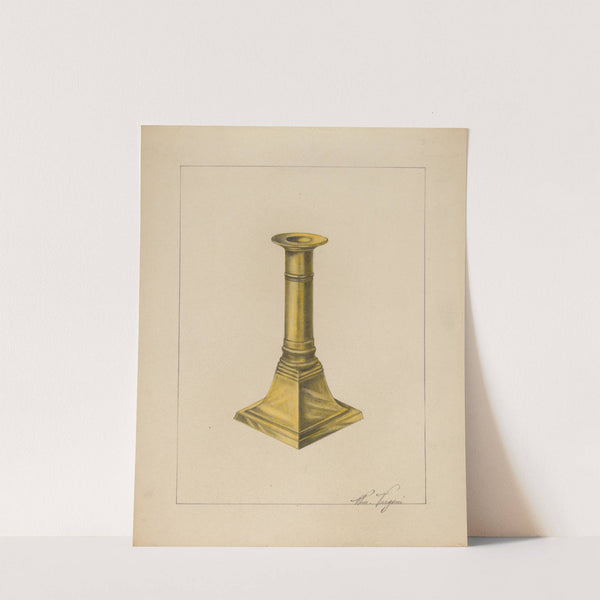 Candlestick by William Vergani