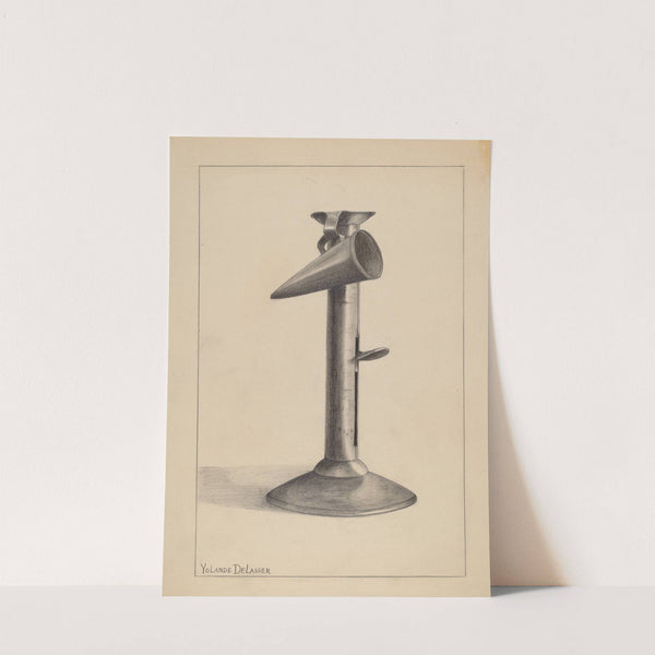 Candlestick by Yolande Delasser