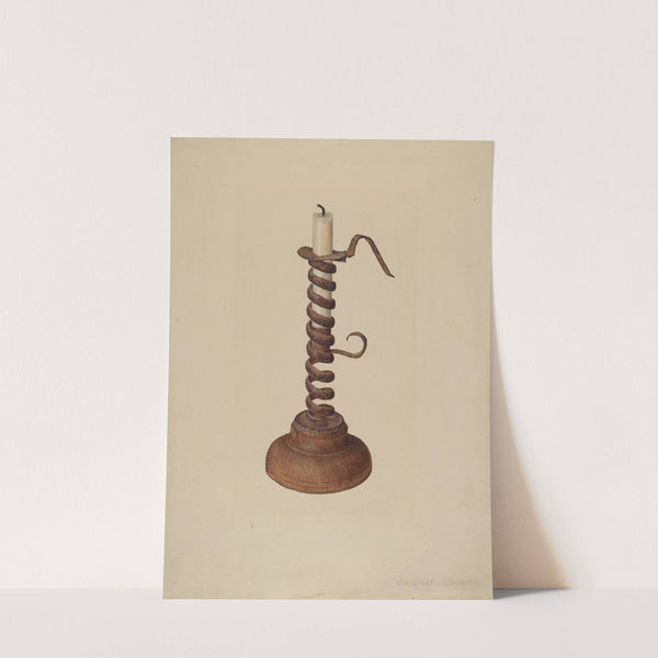 Candlestick by Christabel Scrymser