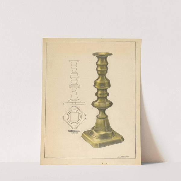 Candlestick (c. 1936) by Jack Staloff