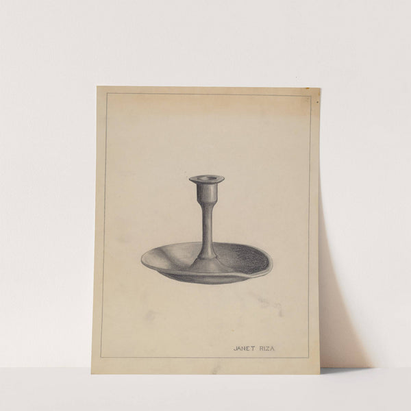 Candlestick by Janet Riza