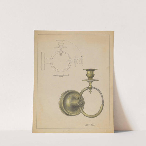 Candlestick by Janet Riza