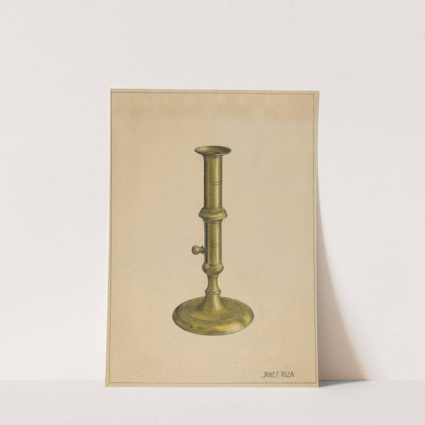 Candlestick by Janet Riza