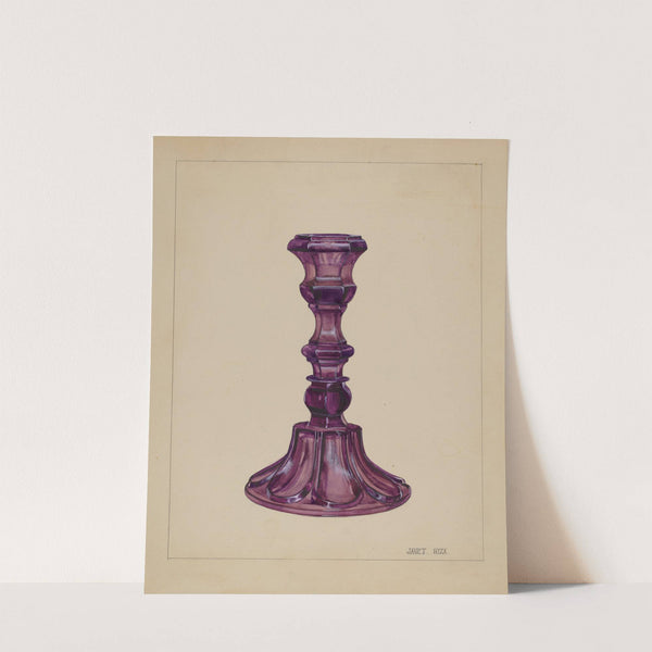 Candlestick by Janet Riza