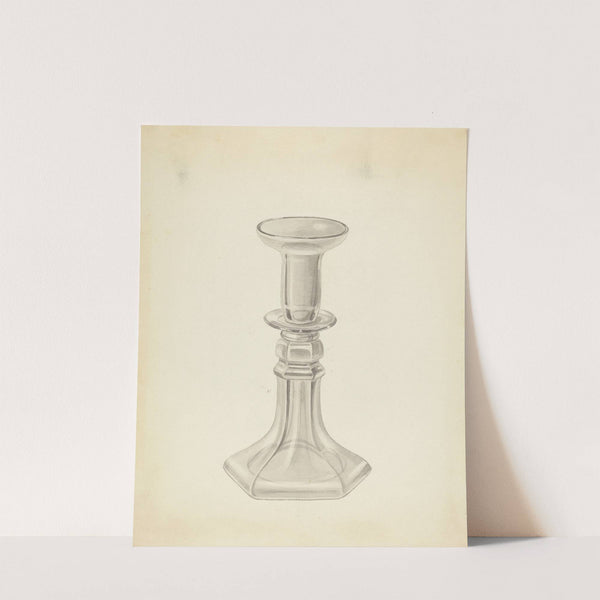 Candlestick (c. 1937) by John Fisk
