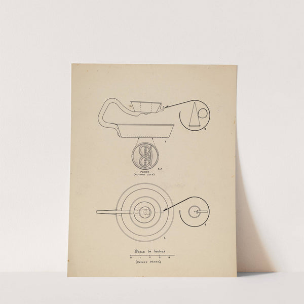 Candlestick with Snuffer by Francis Law Durand