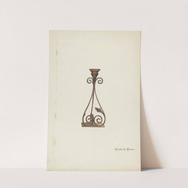 Candlesticks by Marius Hansen