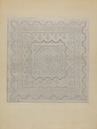 Candlewick Coverlet (Woven)