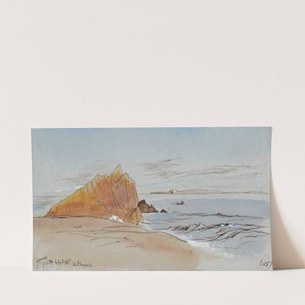 Cannes (1865) by Edward Lear