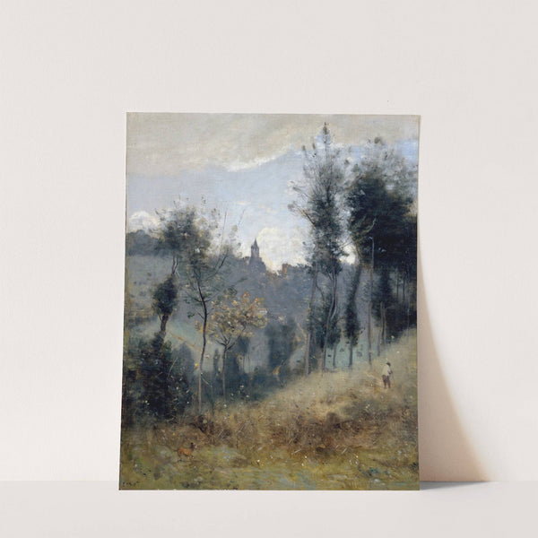 Canteleu by Jean-Baptiste-Camille Corot