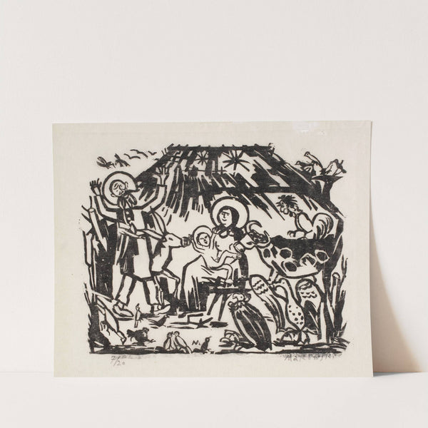 Canticles – forest birds have flown in (1924) by Tadeusz Makowski