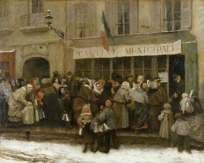 Cantine municipale pendant le siège de Paris (1870-1871)