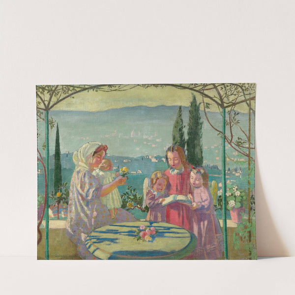 Cantique à la Madone, Fiesole, le matin (1907) by Maurice Denis