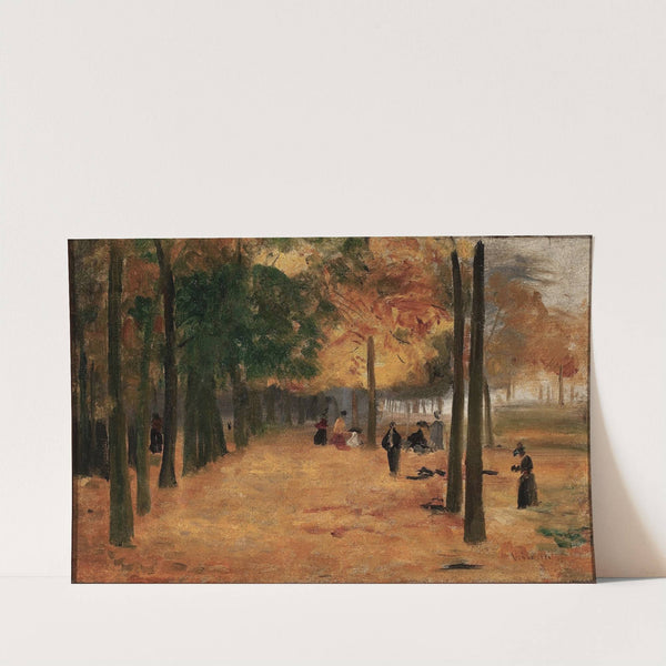 Canto de Luxemburgo (Outono) by Eliseu Visconti