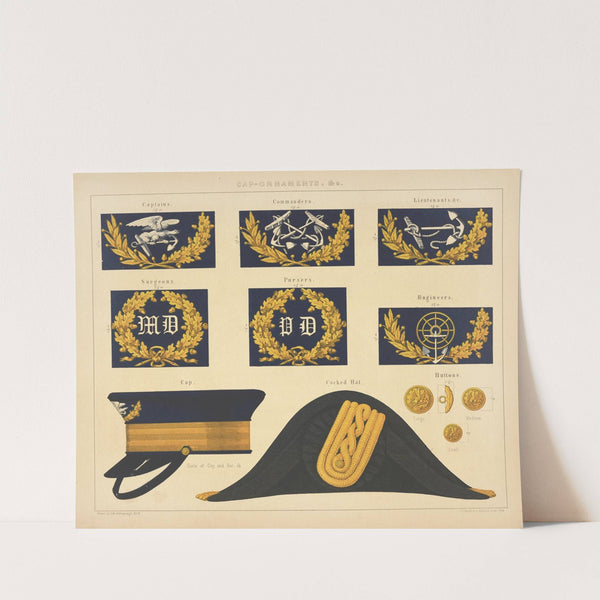Cap-ornaments, & c by Joseph Goldsborough Bruff