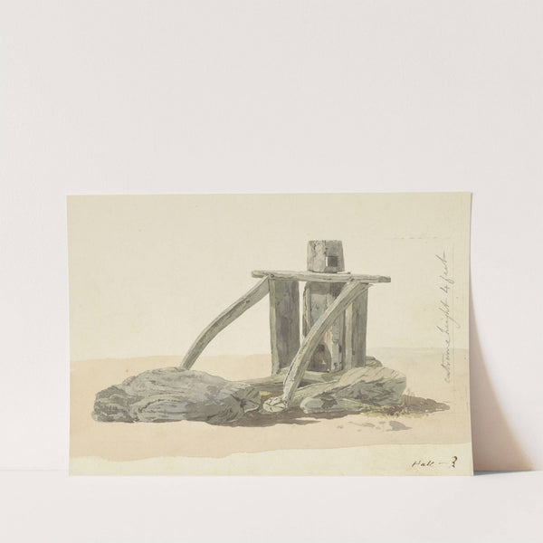 Cape Town Beach Stand by John Linnell