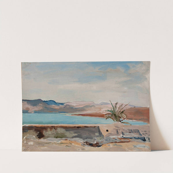 Capernaum on the Sea of Galilee. From the journey to Palestine (1901) by Jan Ciągliński