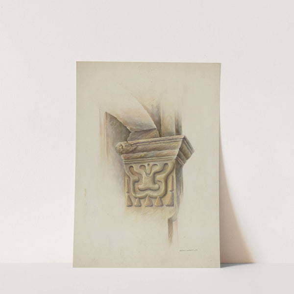 Capital on Column (1937) by Gerald Transpota