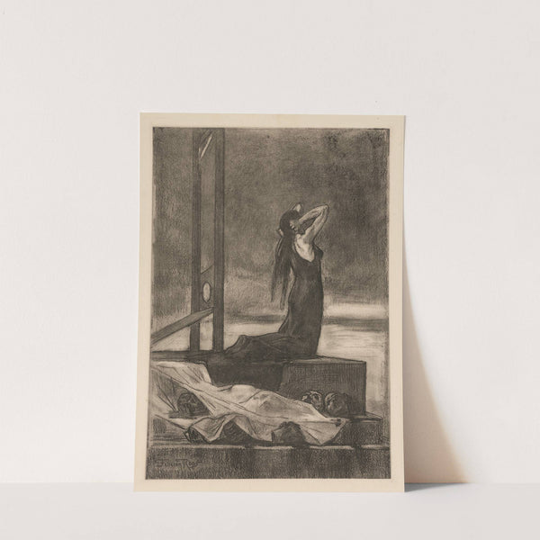 Capital Punishment; The Pain of Death (c. 1880) by Félicien Rops