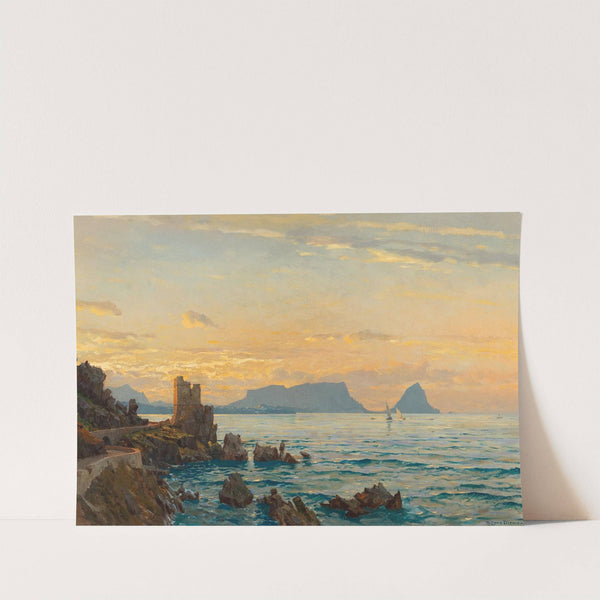 Capo Zafferano in the gulf of Palermo by Michael Zeno Diemer