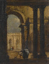 Capriccio; A Palace Courtyard