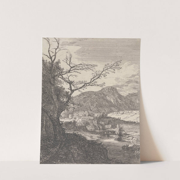 Capriccio with Edinburgh Castle and Arthur's Seat by Paul Sandby