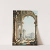 Capriccio with Ruins by Pietro Bellotti