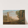 Capriccio with ruins of the Roman Forum (circa 1634) by Claude Lorrain
