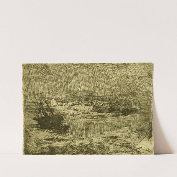 Capsized Fishing Boats, Brittany by Henry Ossawa Tanner