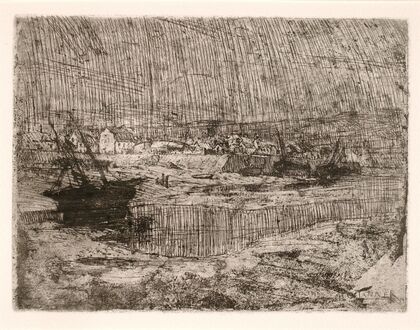 Capsized Fishing Boats, Brittany.