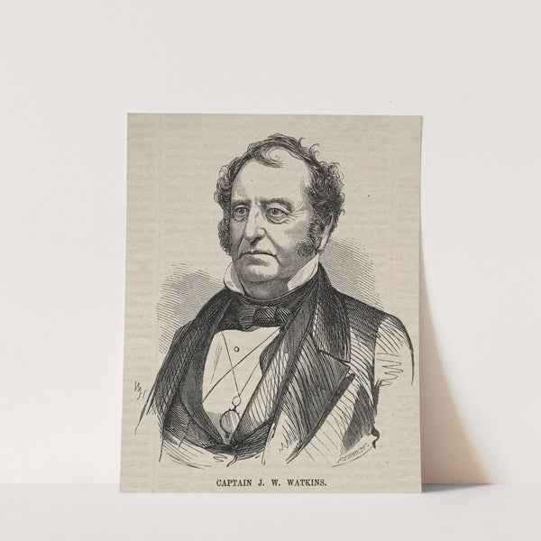 Captain J. W. Watkins (1857) by Winslow Homer