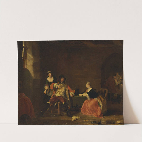 Captain Macheath Upbraided by Polly and Lucy in the 'Beggar's Opera', 1826 by Gilbert Stuart Newton