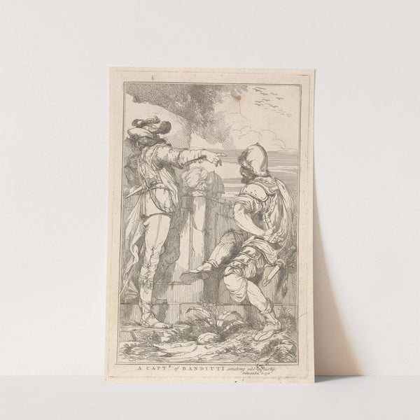 Captain of Banditti sending out a party (1778) by John Hamilton Mortimer