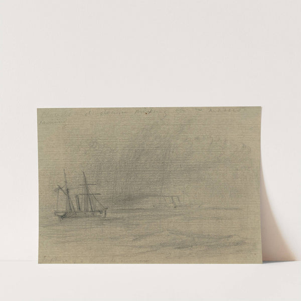 Capture of a blockade runner by Alfred Rudolph Waud