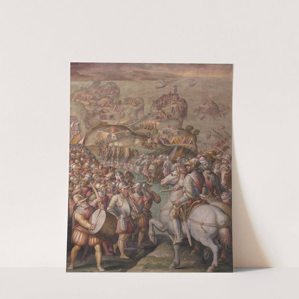 Capture of Porto Ercole by Giorgio Vasari