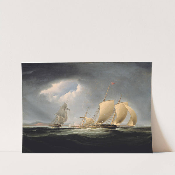 Capture of the Tripoli by the Enterprise by Thomas Birch