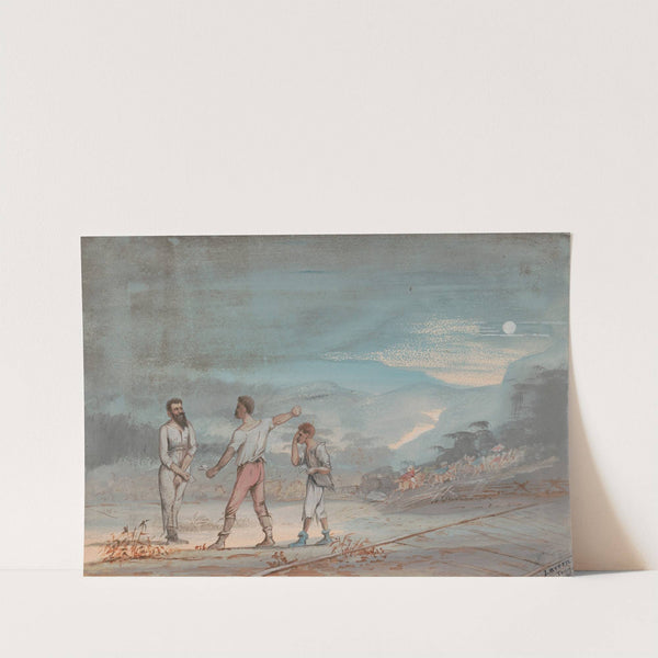 Captured by Morgan's cavalry at La Vergne, Tennessee, 1863 by Adolph Metzner