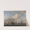 Captured English Ships after the Four Days’ Battle by Willem van de Velde the Younger