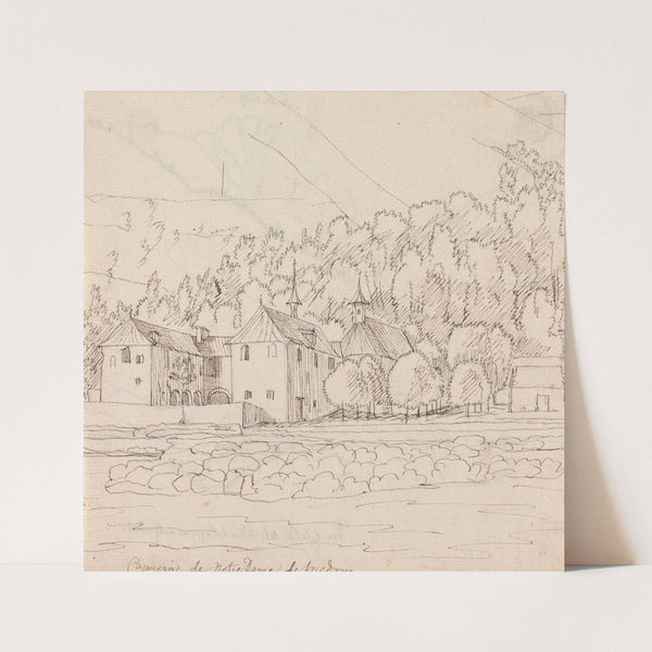 Capuchins of Our Lady of Médoux by Henry Swinburne