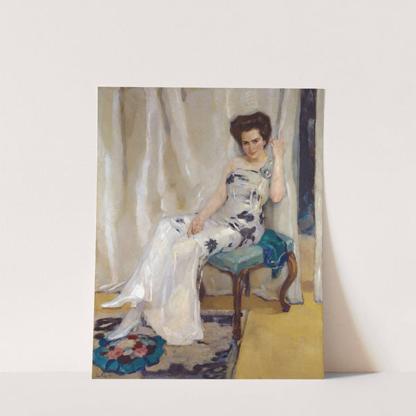 Cara Sophia Köhler, née Goldammer by Leo Putz