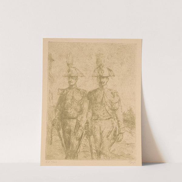 Carabinieri à Rome (1873-1931) by Etienne Bosch