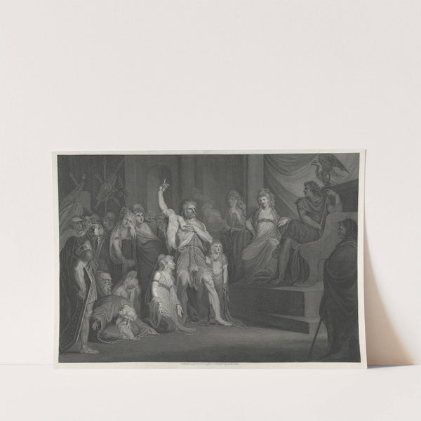Caractacus at the Tribunal (1792) by Henry Fuseli