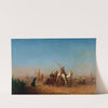 Caravane en route vers La Mecque (1880 -1885) by Félix Ziem