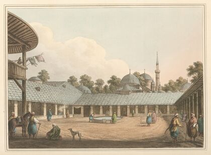 Caravansary at Borgas