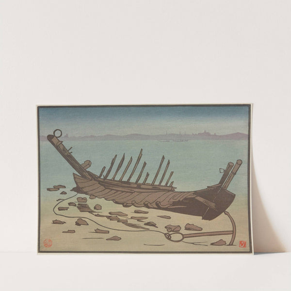 Carcasse de bateau à Cancale (1908-1912) by Prosper Alphonse Isaac